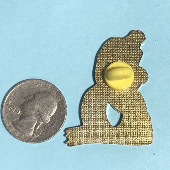 2000 Oregon ,Odyssey of the Mind Rodin's 'The Thinker' OM Collector Brooch -Pin - Picture 2 of 3